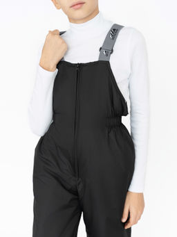 Полукомбинезон детский черный 60-006/2 (128, 64)