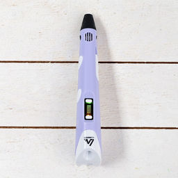 3D ручка Luazon, дисплей, работа с ABS и PLA, пластик в комплекте, фиолетовая - Luazon home фото 11