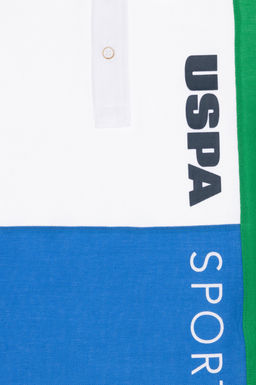 U. S. Polo Assn Белая футболка с воротником-поло для мальчика - U.s. polo assn фото 3