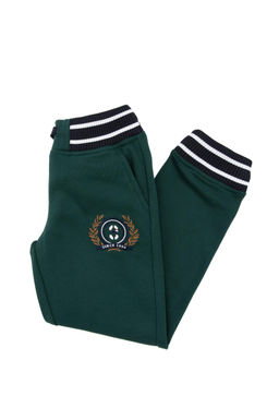 Темно-зеленые спортивные штаны для мальчика Неожиданная скидка в корзине