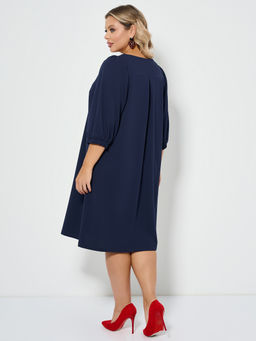 Платье 0218-2 чёрный кварц - Dora фото 116