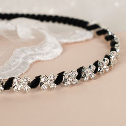 Ободок для волос кристаллы / N3258-8 /уп 1/723828 - ГалеонТрейд фото 6