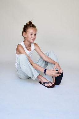JEANS WIDE LEG / Azul claro - Zara фото 5