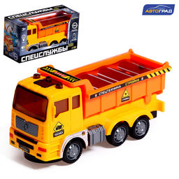 Машина Спецслужбы. Самосвал, световые и звуковые эффекты, работает от батареек