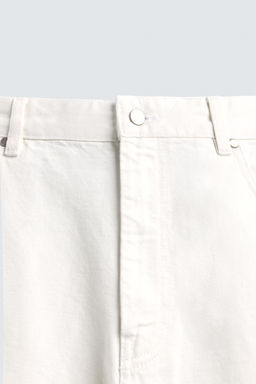 JEANS WIDE FIT / Blanco - Zara фото 10