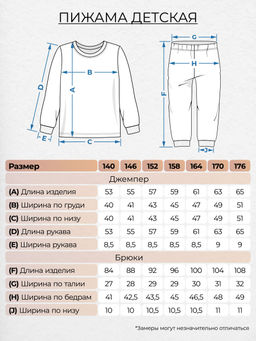 Пижама детская ПижМТ Be Friends  фото 9