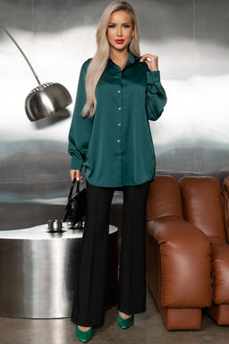Рубашка (изумрудный) Б11-133/3