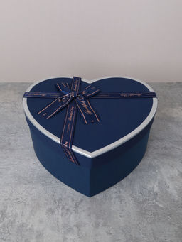 Коробка подарочная 3 штуки Сердце набор 23/19/16 см / 8022-51 /уп 36/ - ГалеонТрейд фото 9