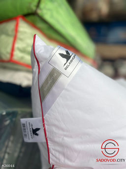 Подушка с наполнителем из мягкого полиэфирного микроволокна