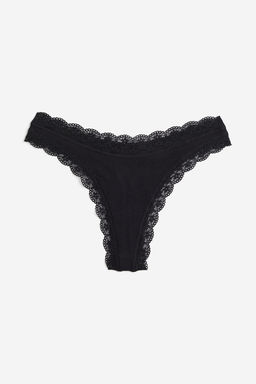 Pack de 3 bragas Thong de algodon