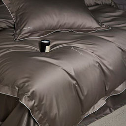 КПБ Mency Winni Mark Cross Бархатный сатин MENWMC004 2 спальный