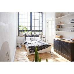 Постельное бельё Этель Дуэт Flowers (вид 3) 143х215 см - 2 шт, 220х240 см, 70х70 см -2 шт, поплин 125 г  фото 8