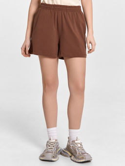 Шорты женские коричневые шоколад 132378 - Mark formelle фото 2