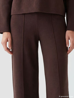 Beli Lastikli Geni? Pa?a Kad?n Pantolon