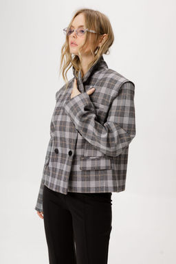 Жакет Pirs 6381 серый  фото 5