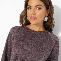 Лонгслив комбинированный, Модный эквивалент (преппи) - Charutti фото 3