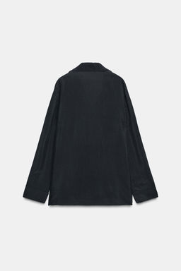 FLUID SHIRT WITH POCKET ZW COLLECTION - Zara фото 7