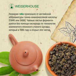 Живой чай / Габа светлая (живой чай), 1 уп. * 200 гр. - Weiserhouse фото 5
