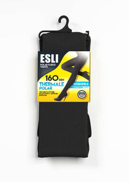 Колготки теплые ESLI THERMALE POLAR 160 nero