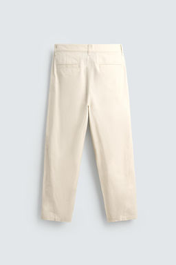 PANTAL?N BALLOON FIT PLIEGUES / Crudo - Zara фото 8
