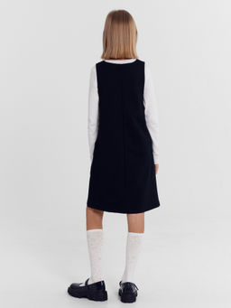 Сарафан для девочек в черном цвете - Mark formelle фото 4