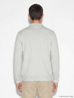 Polo Yaka Erkek Triko Kazak