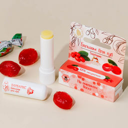 Бальзам для губ на пчелином воске "Барбарис", 3гр