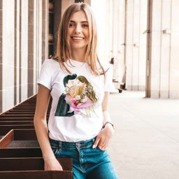 Эксклюзивная футболка Yana Pletneva упаковка плотный Zip пакет!