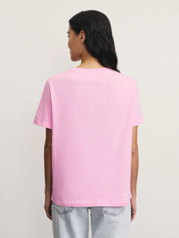 Базовая футболка с вышивкой / Zarina  фото 6