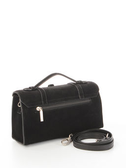 LACCOMA сумка M1066-черный натуральная замша хлопок