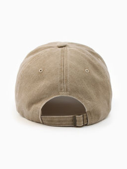 Кепка женская MINAKU «Коктейль», размер 56-58, бежевая, вареный деним