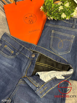 Джинсы американка с начёсом