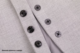 Кнопка пришивная Gamma KL-210 металл d 21 мм 10 шт. №01 под никель