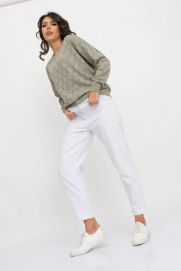 Джемпер М 3083/полынь