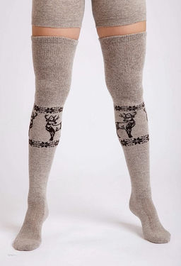 Чулки из 100% монгольской шерсти (арт. 01131) - Тод оймс ххк фото 4