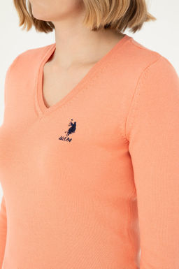 Женский базовый свитер с лососем Неожиданная скидка в корзине - U.s. polo assn фото 7