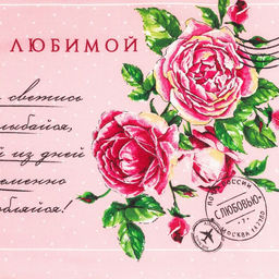 Набор кухонных полотенец Доляна. Самой любимой, 35?60 см - 4 шт., 100% хлопок