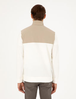 Ekru Regular Fit Sweatshirt - Pierre cardin фото 5