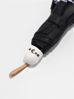 Зонт механический «Лапка», эпонж, 4 сложения, 8 спиц, R=49/56 см, d=98 см, МИКС