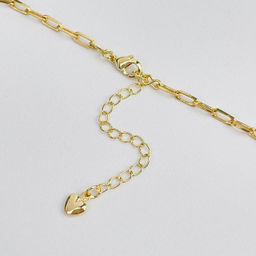 Колье на цепочке из Кунцита, Чароита и Жемчуга - Радуга самоцветов фото 3