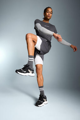Slim Fit Dar Kesim Sporcu Taytl_ _ort