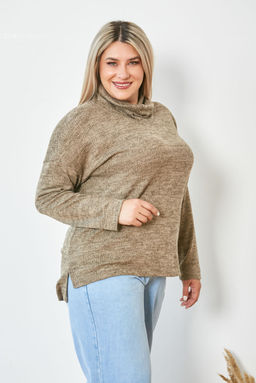 Джемпер Luxury Moda 1201-Р коричневый