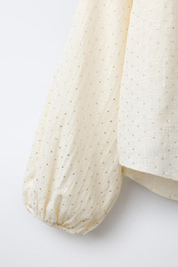 STUDDED BLOUSE - Zara фото 4