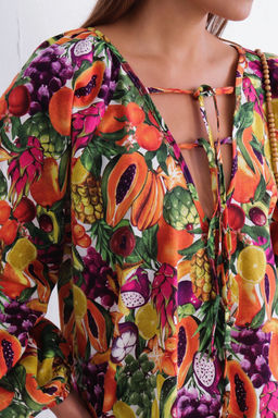 11596 Платье-туника Tropical из 100% хлопка - Martichelli фото 13