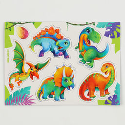 Фигурки Динозавры, игровой набор, наклейки, магниты и раскраски - Школа талантов фото 8