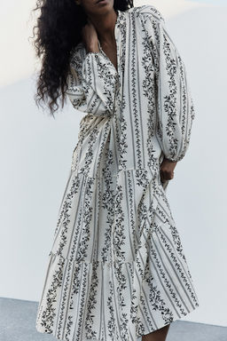 Maxivestido escalonado - H&m фото 2