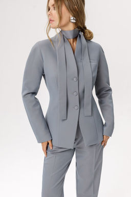 Костюм Pirs 6290 серо-голубой с бежевым меланжем  фото 4
