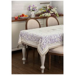 СКАТЕРТЬ ДУША ПРОВАНСА 140Х180СМ ,БЕЛЫЙ, 100