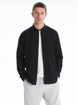 Рубашка Slim Fit с длинным рукавом