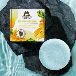 Шампунь твердый "Иланг-иланг" для нормальных волос, 80 гр